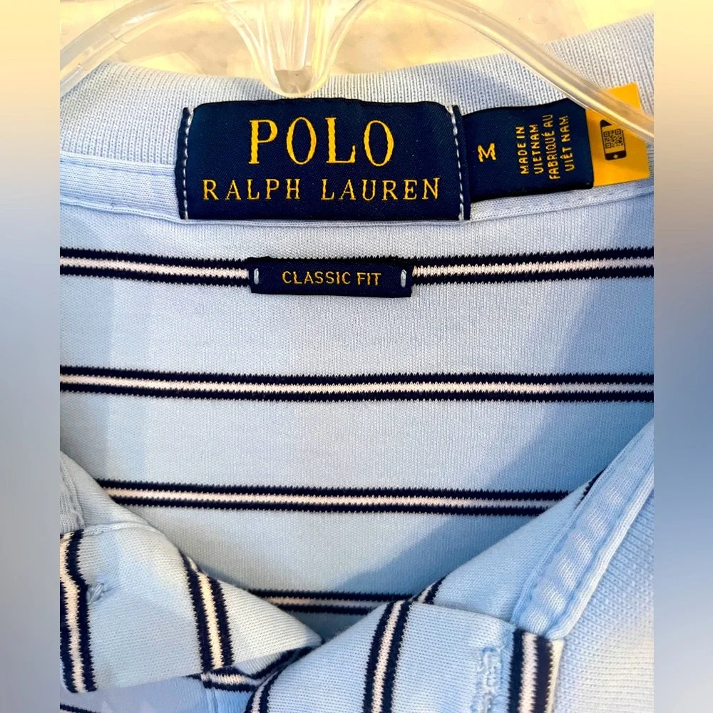 Polo Ralf Lauren’s blue shirt size M - Picture 2 of 5